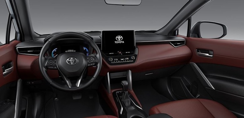 ​Nội thất dòng xe Toyota Corolla Cross 2023