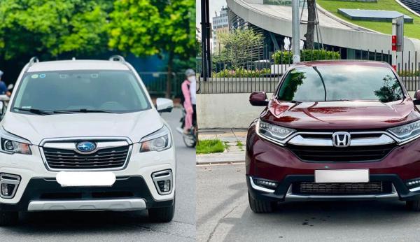 So sánh Subaru Forester và Honda CRV 2023: Xe nào tốt hơn?