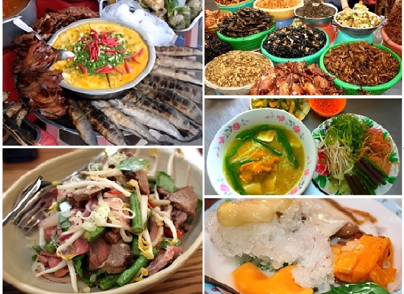 ​Các món ăn tại Campuchia