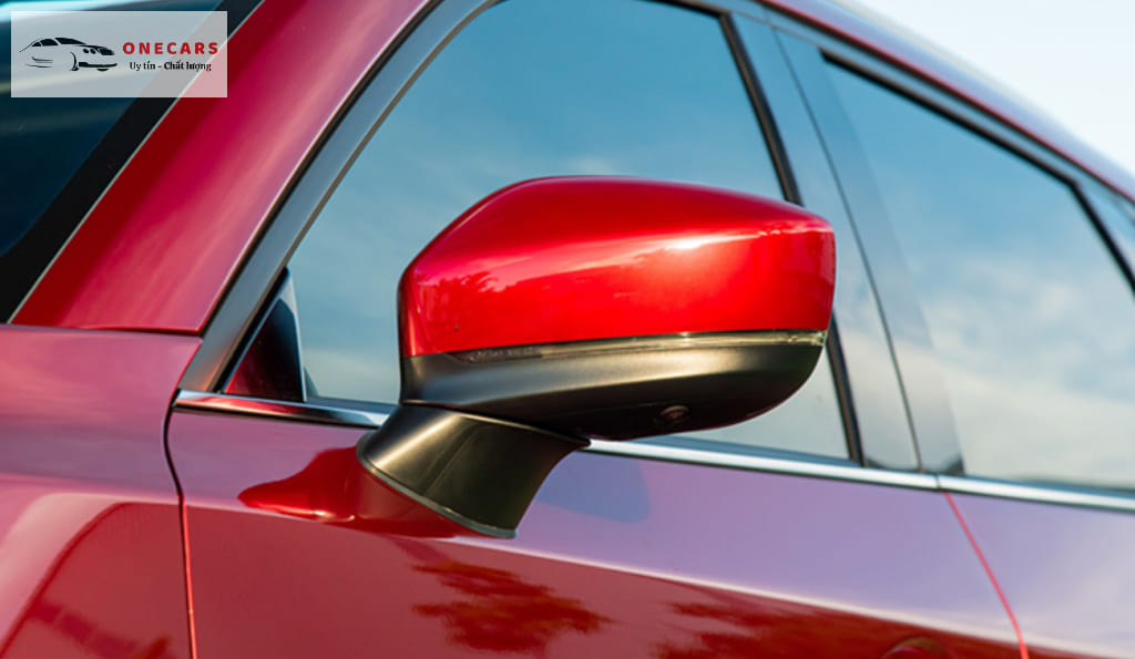 ​Gương xe CX5 có chức năng gập điện, chỉnh điện, tích hợp đèn báo rẽ