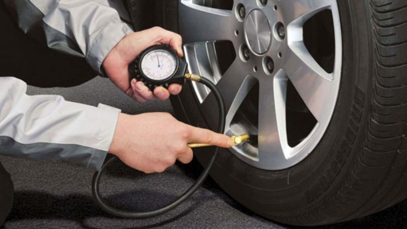 Áp suất lốp không đúng yêu cầu khiến lốp xe mòn không đều