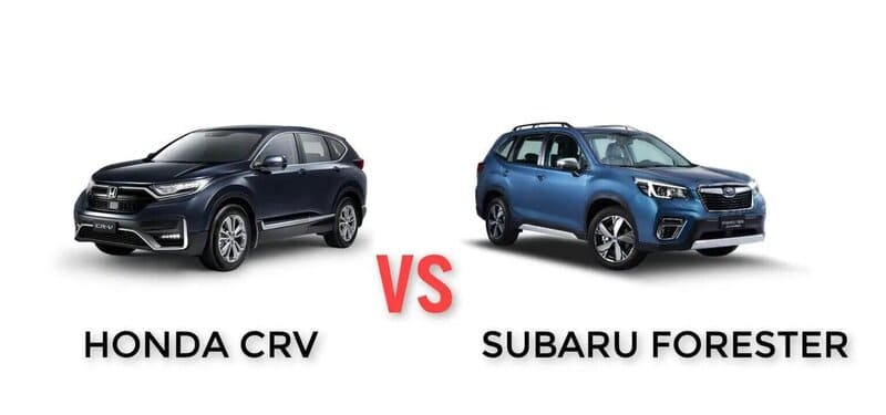 So sánh giá của Subaru Forester và CRV