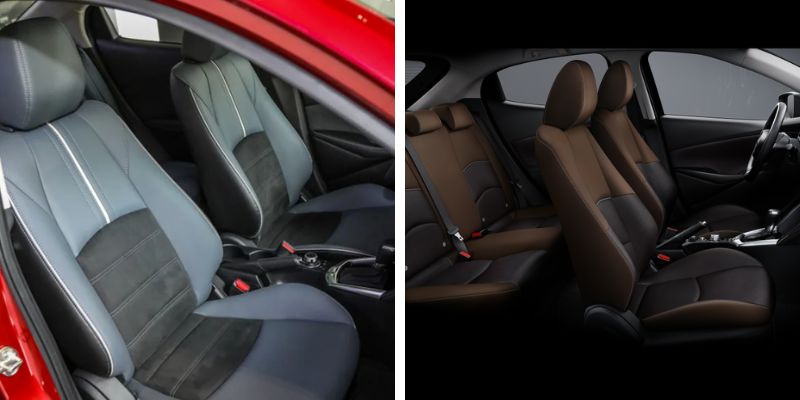 ​So sánh các phiên bản Mazda 2 về trang bị nội thất cơ bản