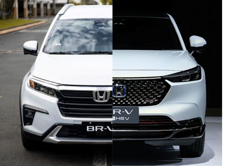 ​So sánh đầu xe HR-V và BR-V