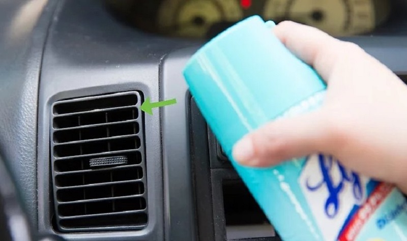 Sử dụng chất khử mùi chuyên dụng để khử mùi hôi điều hoà ô tô