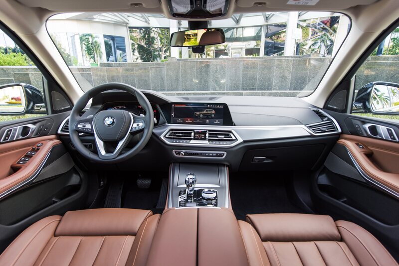 ​Thiết kế nội thất sang trọng trên dòng xe BMW X5 2020 cũ